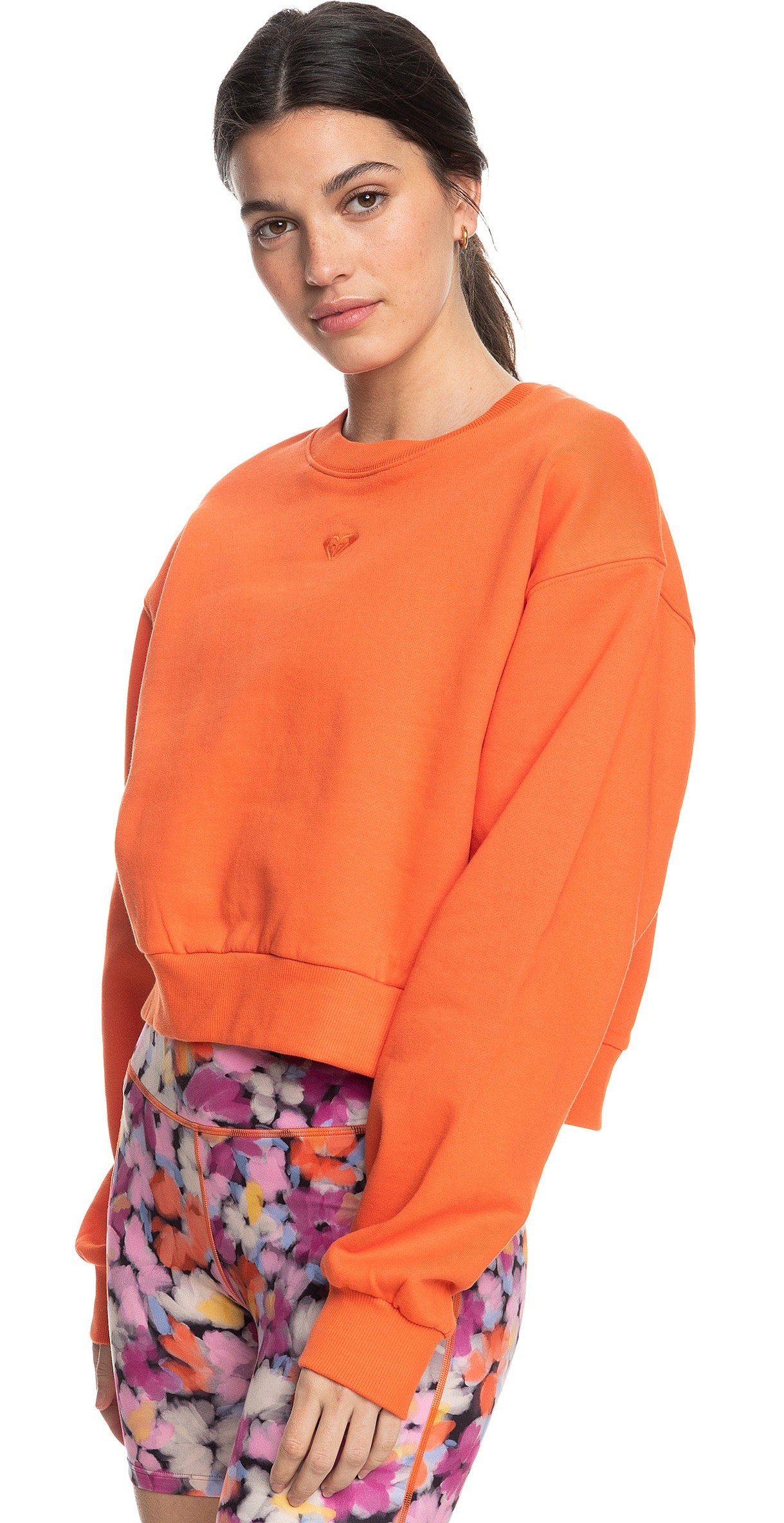 Sweatshirt Roxy Essential Energy Crew Neck - NME0/Tigerlily - women´s