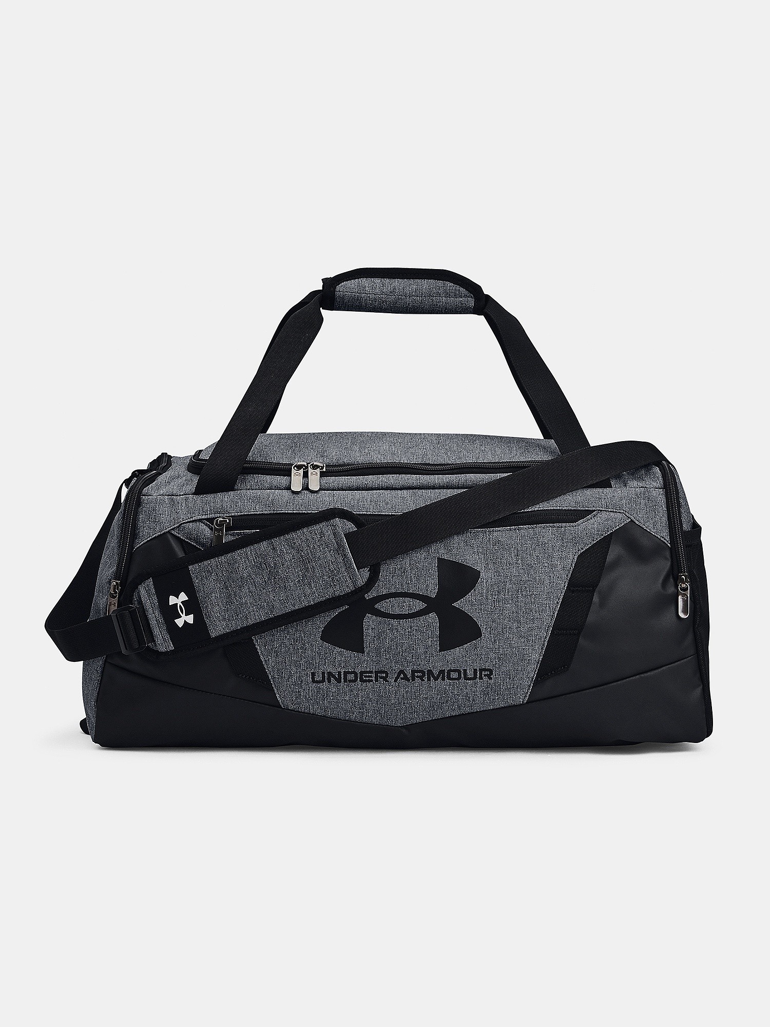 taška Under Armour Undeniable 5.0 SM Duffel - Pitch Gray Medium Heather/Black