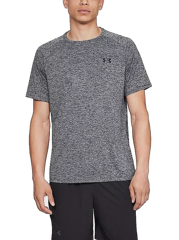 shirts Under Armour Tech 2.0 - Black - men´s