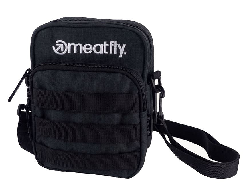 sac bandoulière  Meatfly Hardy Small - Charcoal