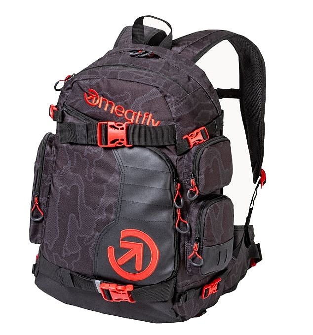 sac à dos Meatfly Wanderer - Morph Black