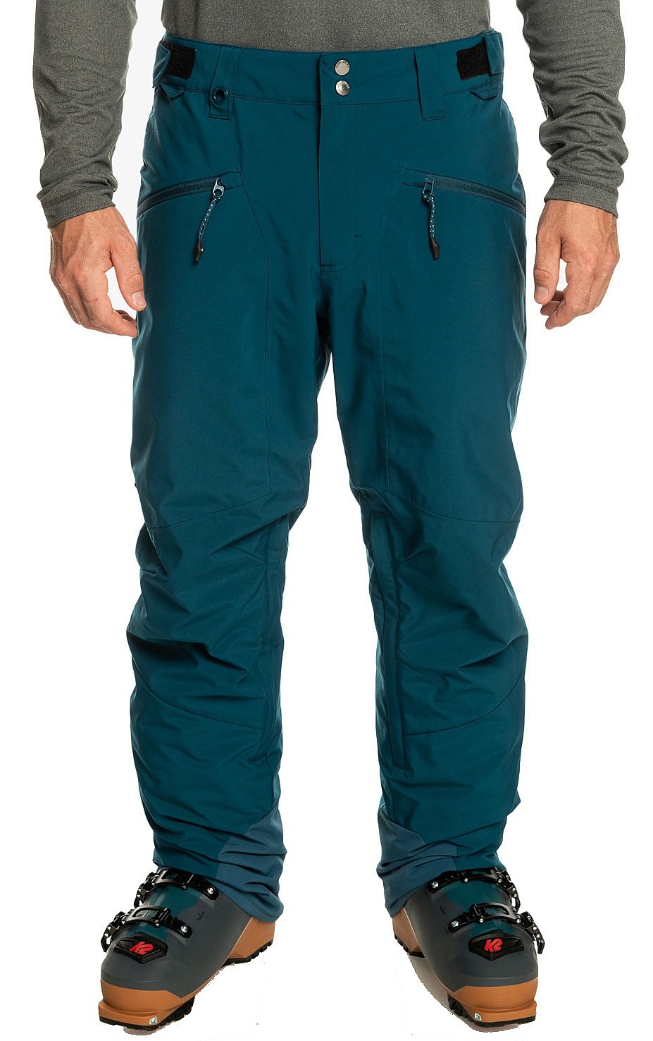 брюки Quiksilver Boundry - BSM0/Majolica Blue - men´s