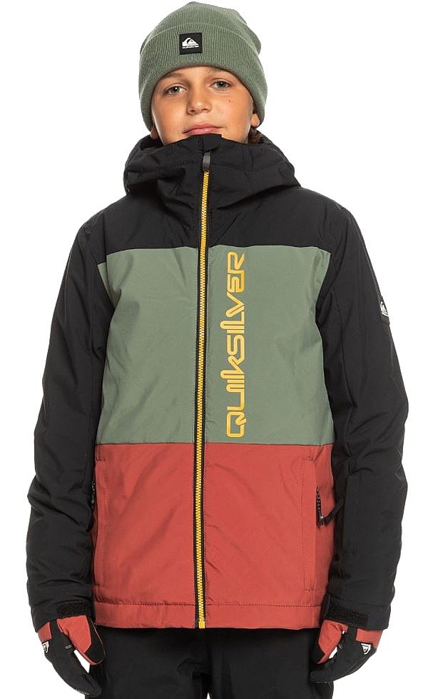 Jacke Quiksilver Side Hit - KVJ0/True Black - boy´s