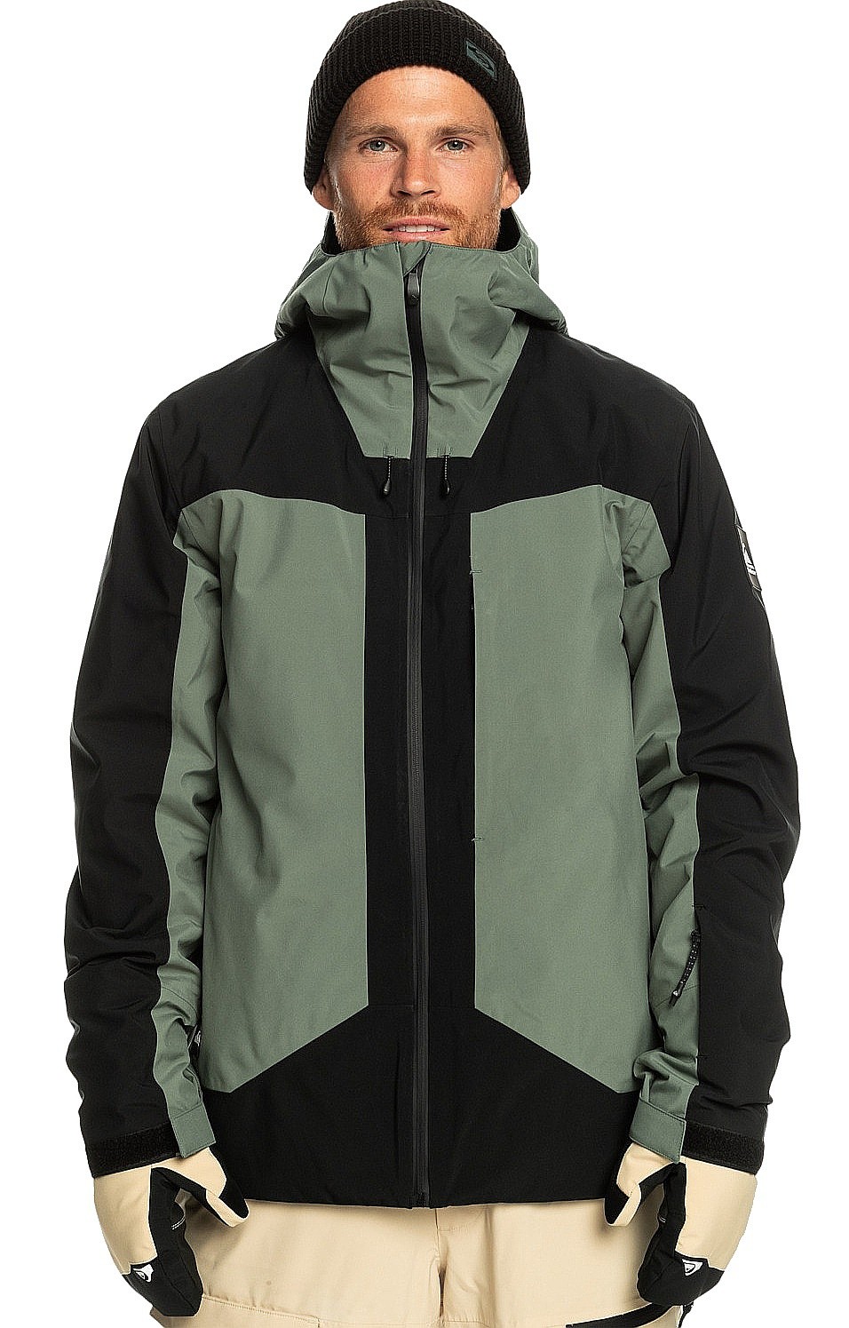 veste Quiksilver Muldrow - KVJ0/True Black - men´s