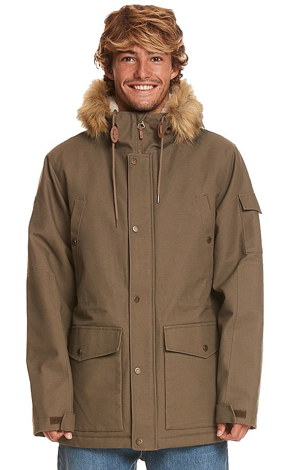 куртка Quiksilver Long Trip - KQY0/Major Brown - men´s
