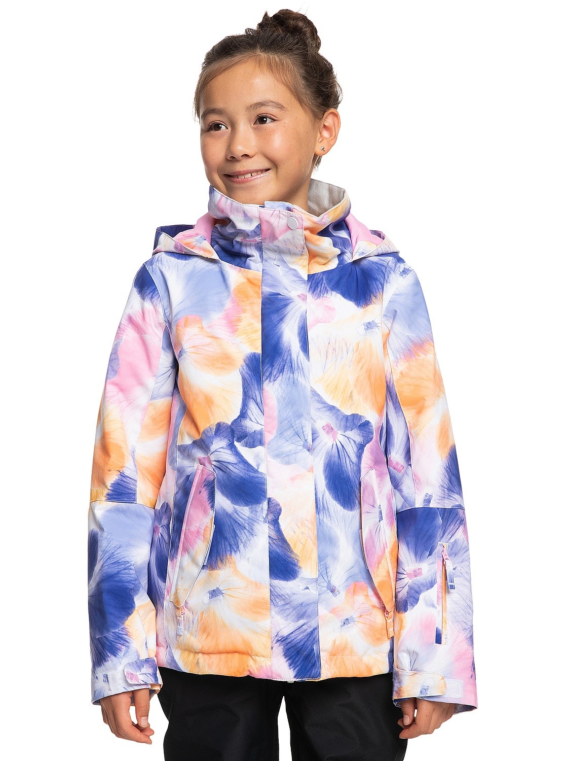 куртка Roxy Roxy Jetty - WBB1/Bright White Pansy Pansy Rg - girl´s