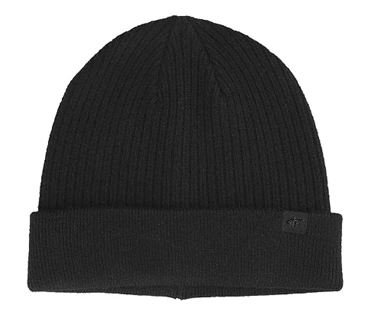 čiapka 4F 4FAW23ACAPM309 - 20S/Deep Black