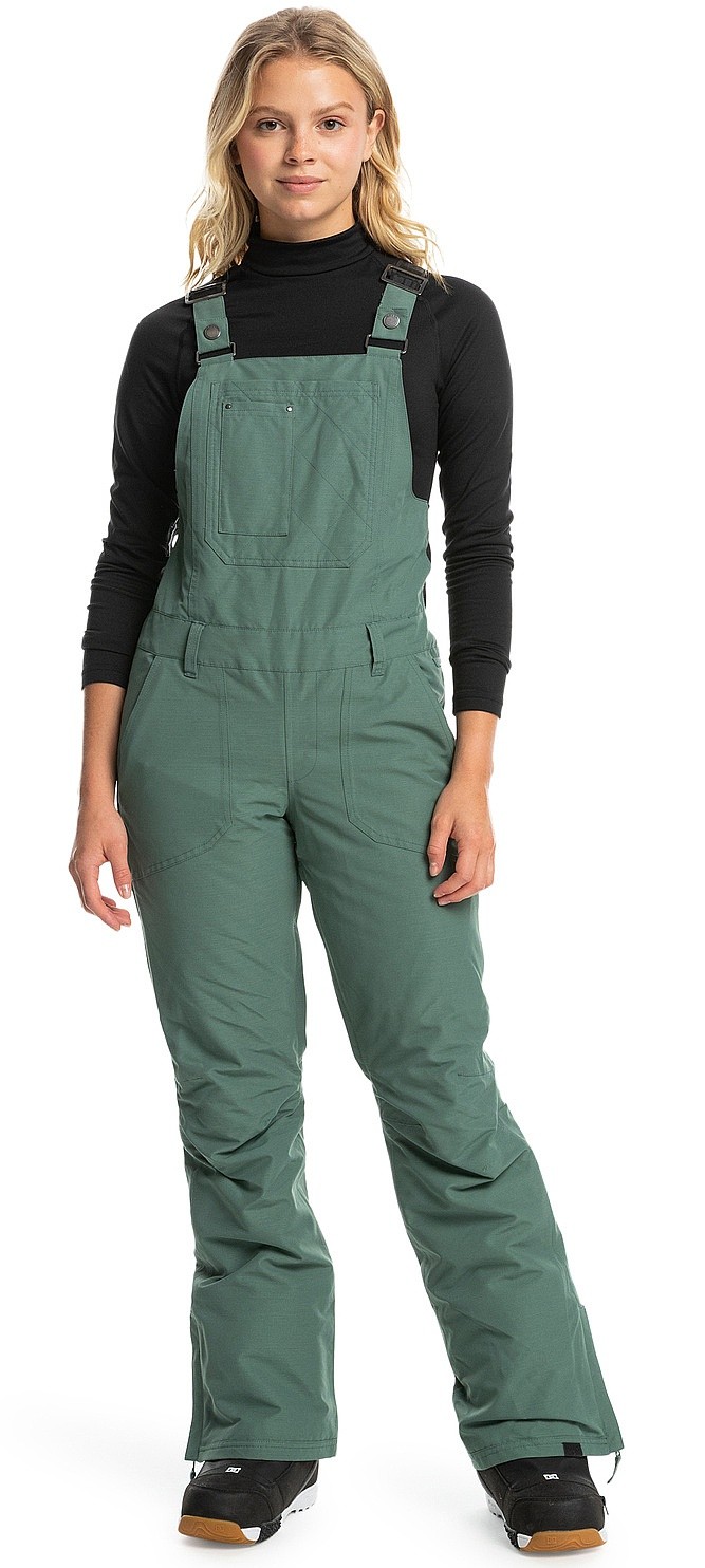 nohavice Roxy Rideout Bib - BPG0/Dark Forest