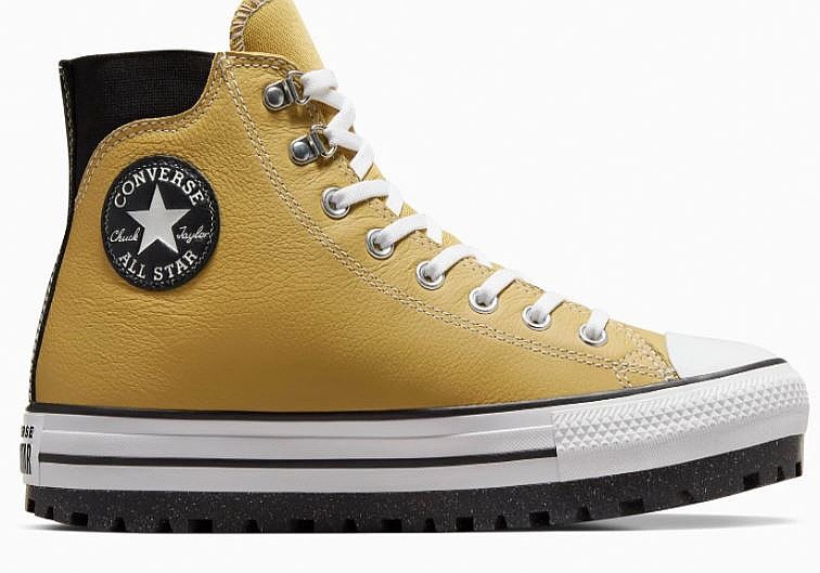 buty Converse Chuck Taylor All Star City Trek Waterproof Hi - A04482/Dunescape/Black/White