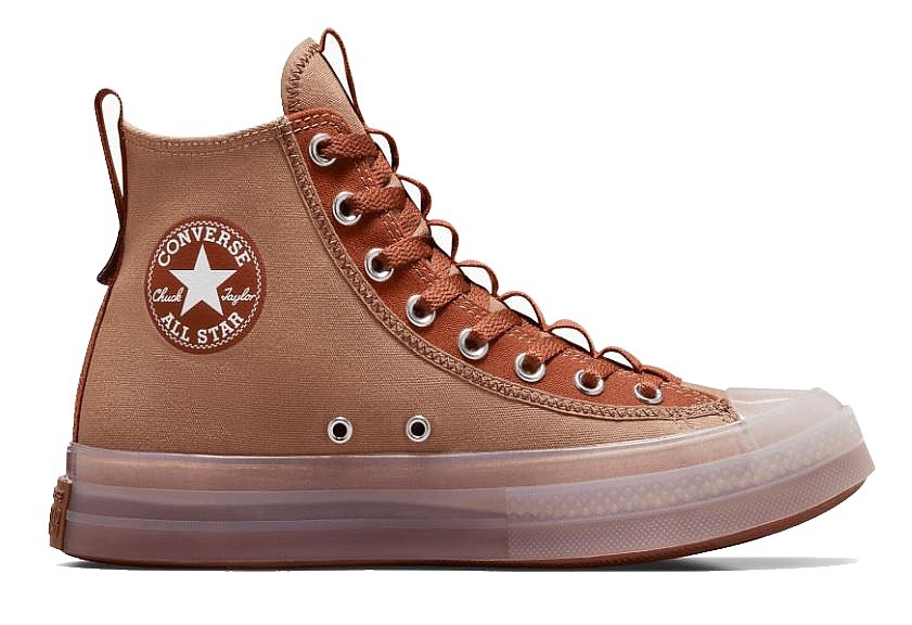 chaussures Converse Chuck Taylor All Star CX Explore Hi - A06120/Clay Pot/Ritual Red/Red Oak