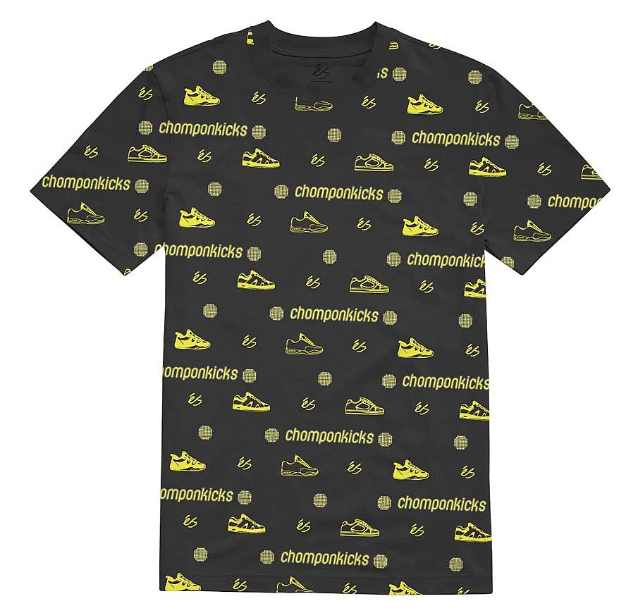 camisa És Chomp Repeat - Black - men´s