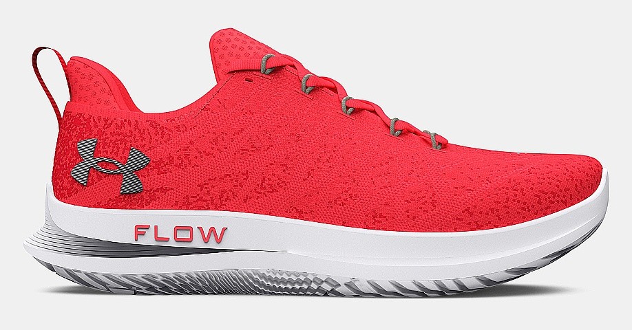 All red under armour shoes store