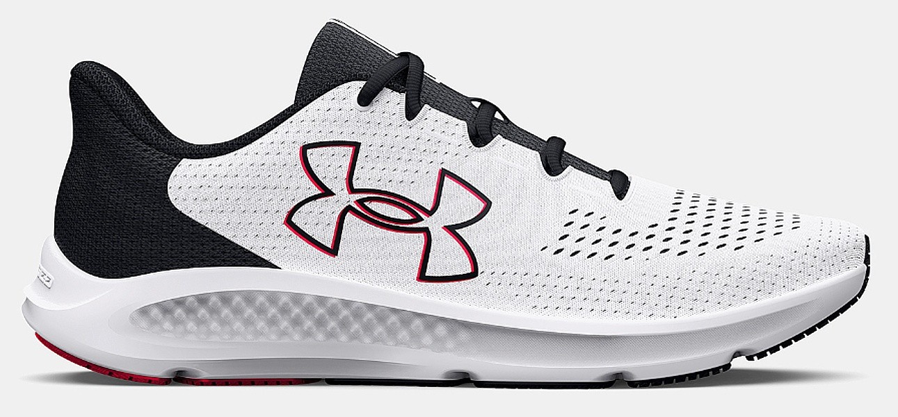 обувь Under Armour Charged Pursuit 3 - White/Black/Red - men´s