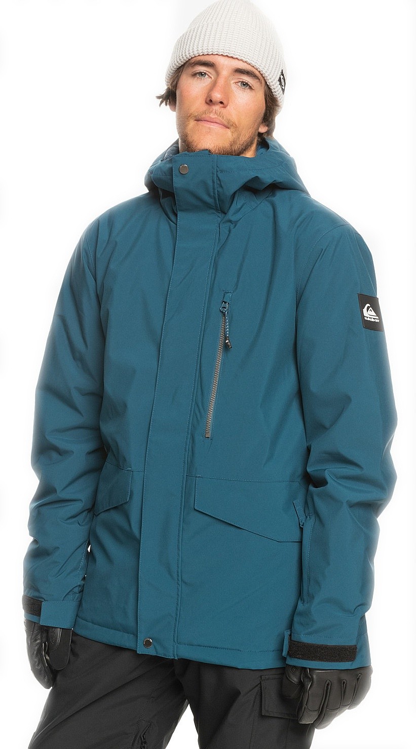 geacă Quiksilver Mission Solid - BSM0/Majolica Blue - men´s