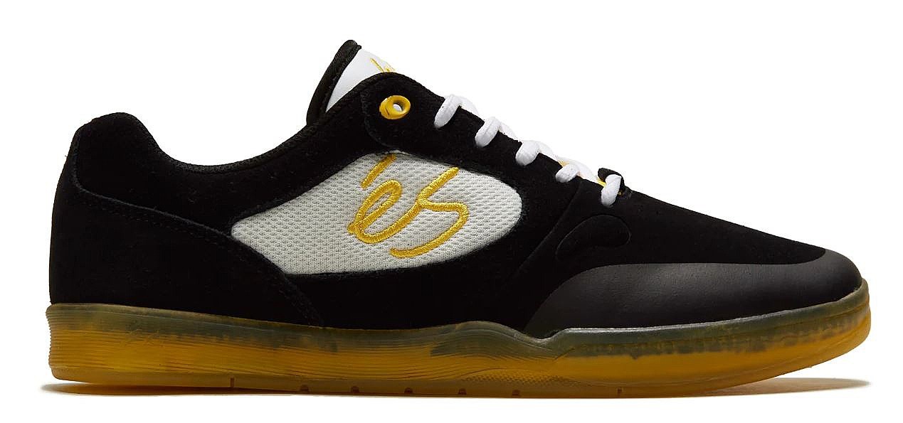 chaussures És Swift 1.5 X Chomp On Kicks - Black/White/Yellow - men´s