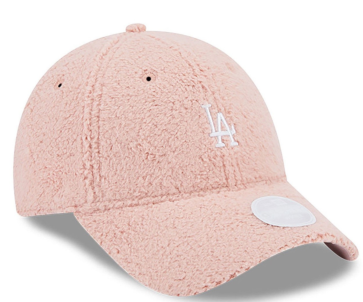 czapka z daszkiem New Era 9FO Teddy MLB Los Angeles Dodgers - Light Pink/White