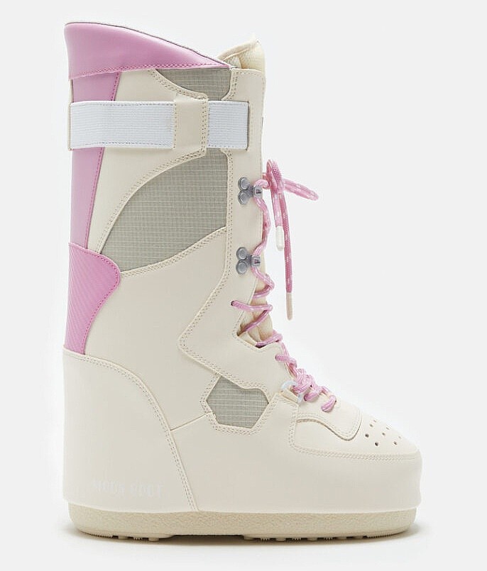 Schuhe Moon Boot Icon Sneaker Hi - Frozen Dew/Pink - women´s