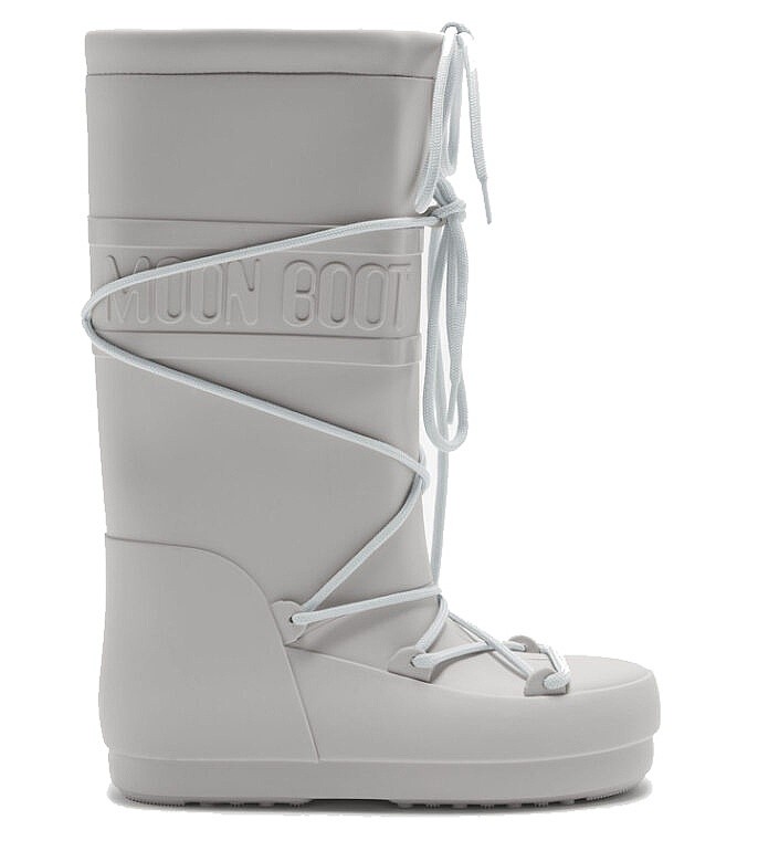 zapatos Moon Boot Rain Boots High - Grey - women´s
