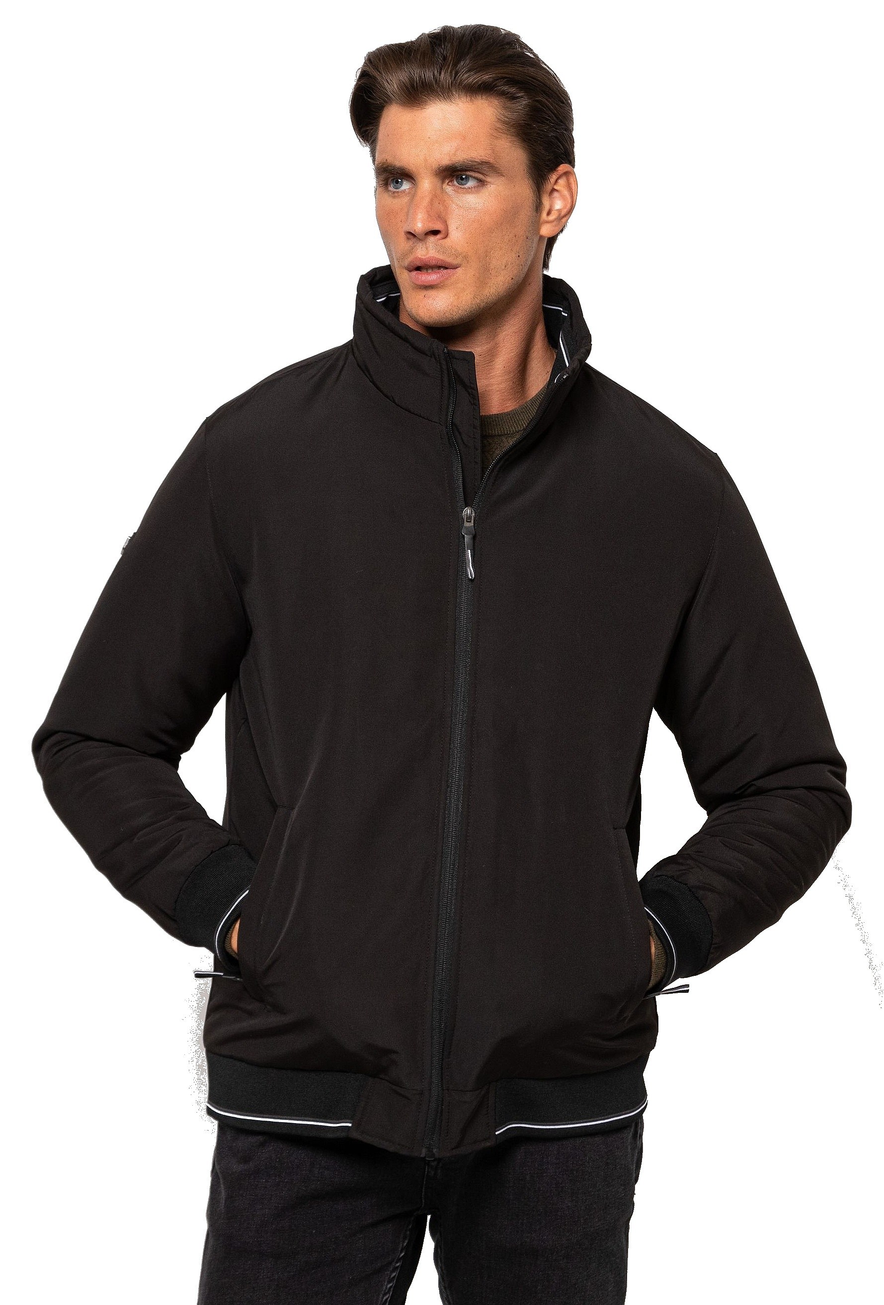 jakke Heavy Tools Nitop - Black - men´s
