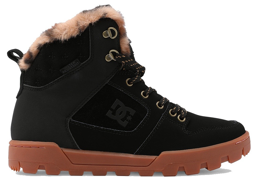 shoes DC Manteca 4 Boot - DKL/Dk Chocolate/Leopard - women´s