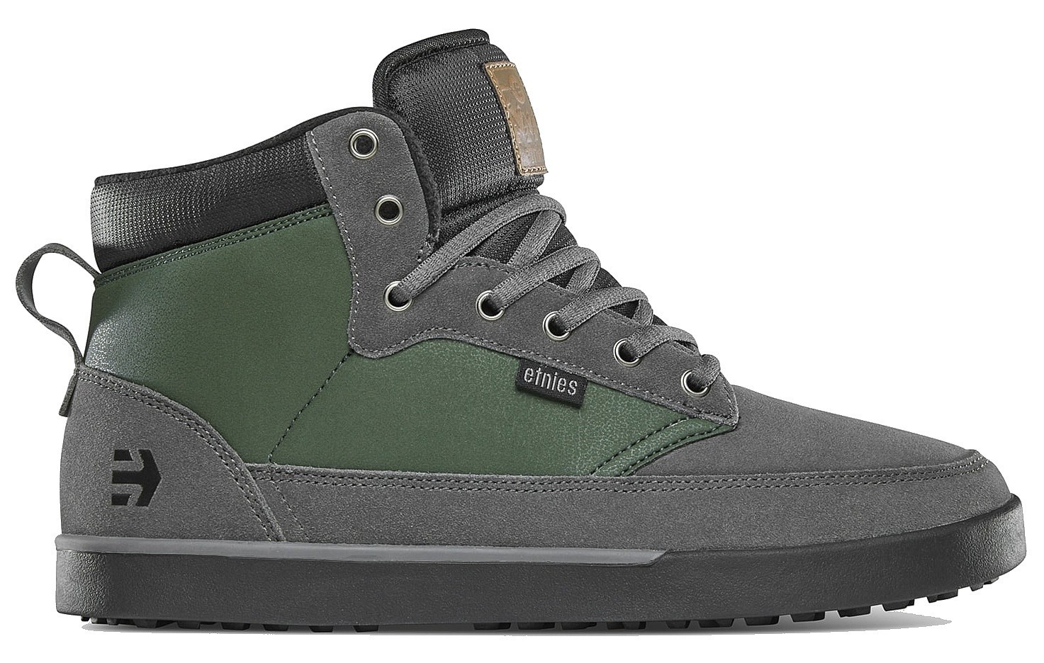 chaussures Etnies Dunbar Htw - Grey/Green - men´s