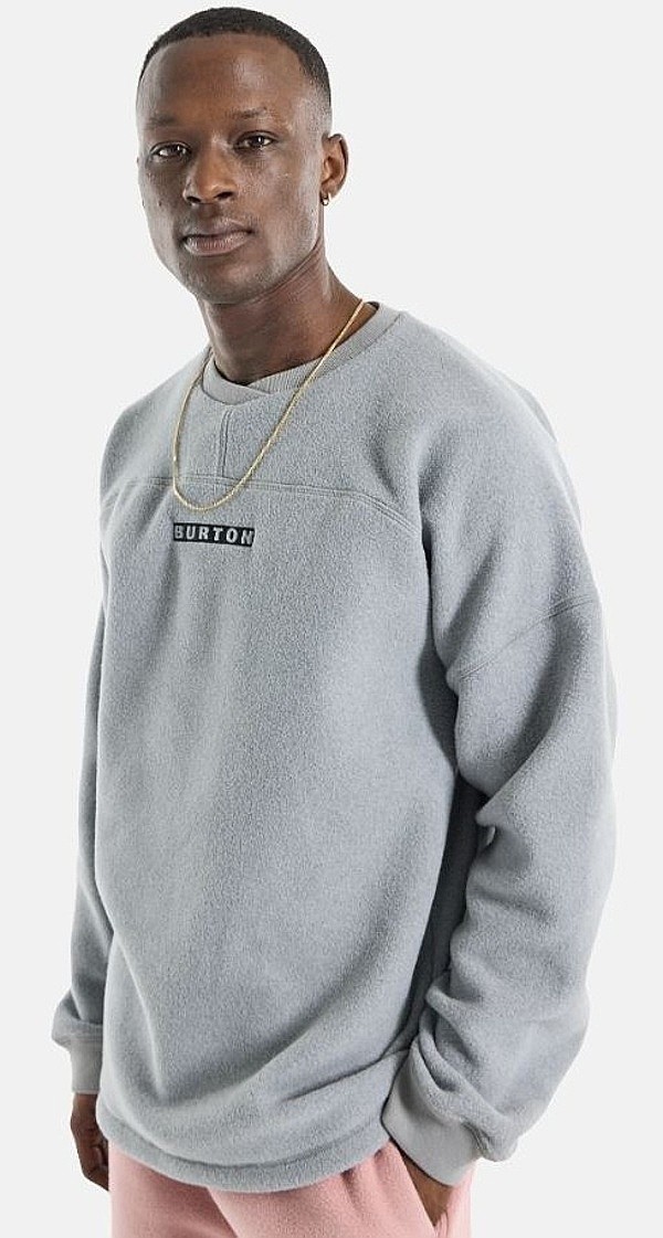 sudadera Burton Cinder Crew - Gray Heather - men´s