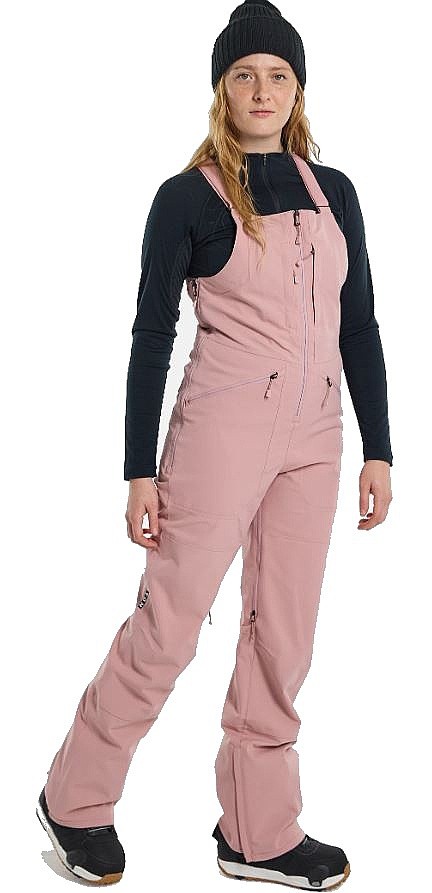 брюки Burton Reserve Bib 2L Stretch - Powder Blush - women´s