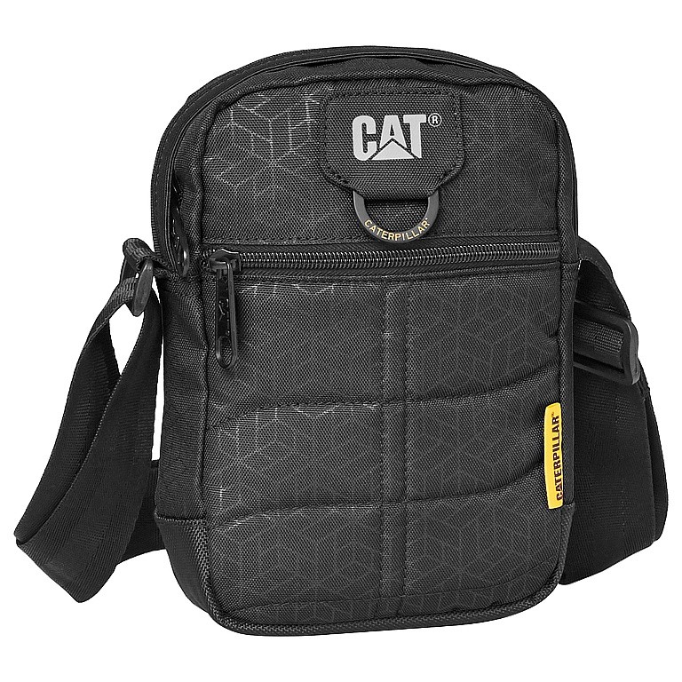bolsa Caterpillar Rodney - Black Heat Embossed