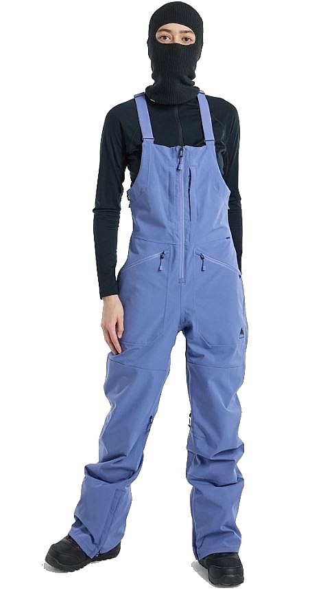 Hose Burton Reserve Bib 2L Stretch - Slate Blue - women´s