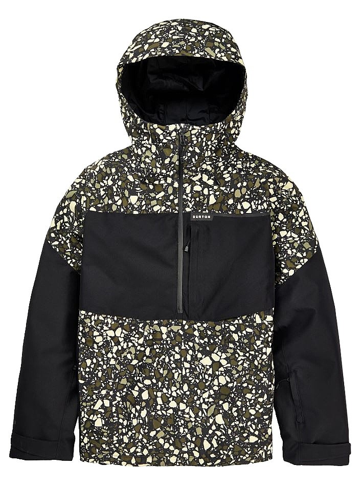 veste Burton Pillowline Anorak 2L Gore-Tex - Sediment/True Black - men´s