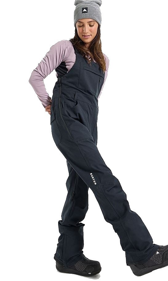 брюки Burton Avalon Bib 2L Stretch - True Black - women´s