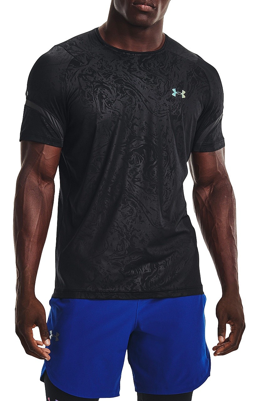 tricou Under Armour Rush 2.0 Emboss - Black - men´s