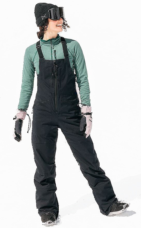брюки Burton Reserve Bib 2L Stretch - True Black - women´s