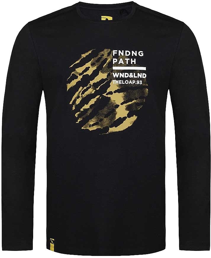 tricou Loap Aldar LS - V21V/Black - men´s