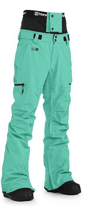 pants Horsefeathers Lotte Shell - Turquoise - women´s