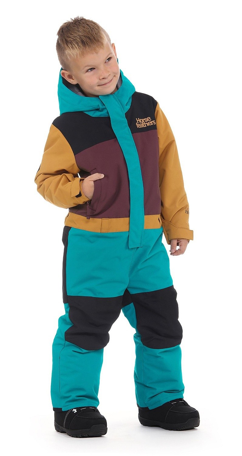 Skianzug Horsefeathers Spirit One Piece - Tile Blue - kid´s