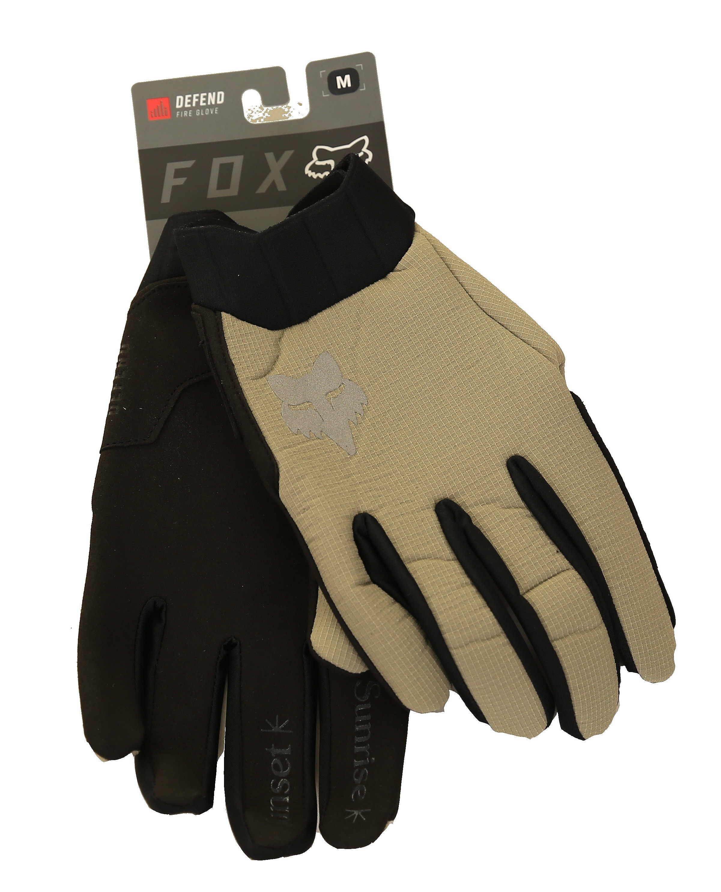 luvas Fox Defend Lo-Pro Fire Lunar - Adobe - men´s