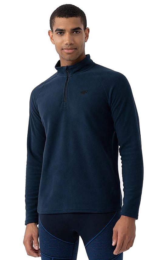 sweat-shirt 4F 4FAW23UFLEM034 - 31S/Navy - men´s
