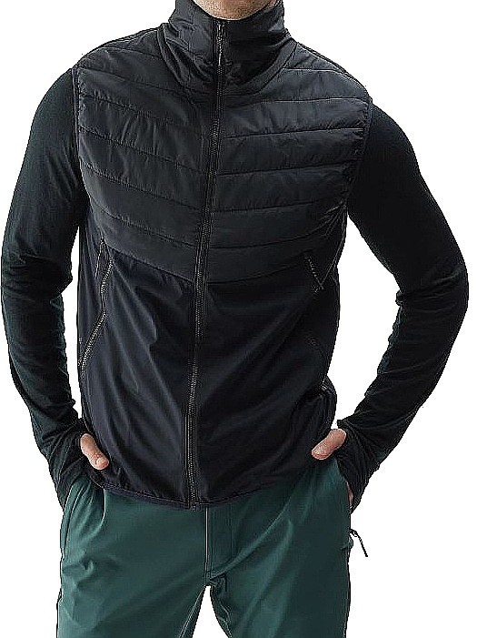 жилет 4F 4FAW23TVJAM041 - 20S/Deep Black - men´s