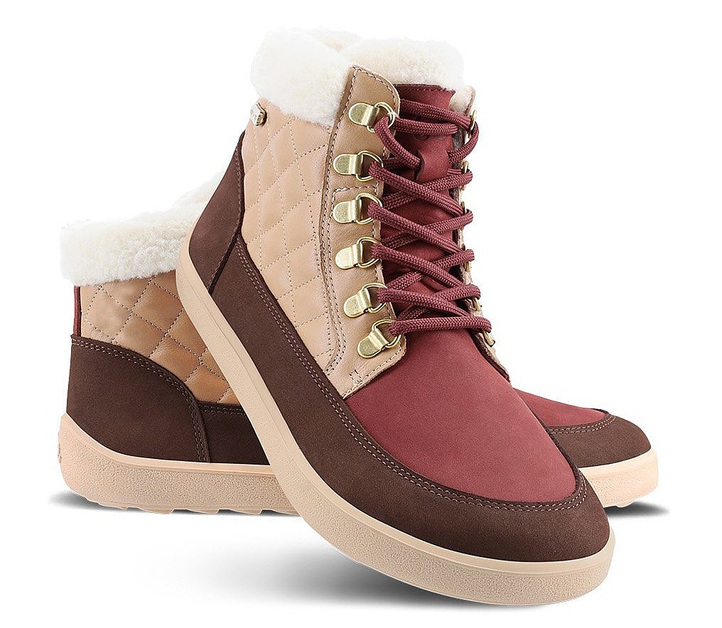 topánky Be Lenka Olivia - Brown & Burgundy