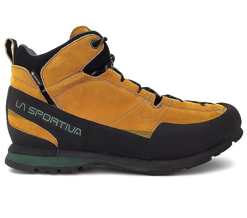 chaussures La Sportiva Boulder X Mid GTX - Savana/Alpine - men´s
