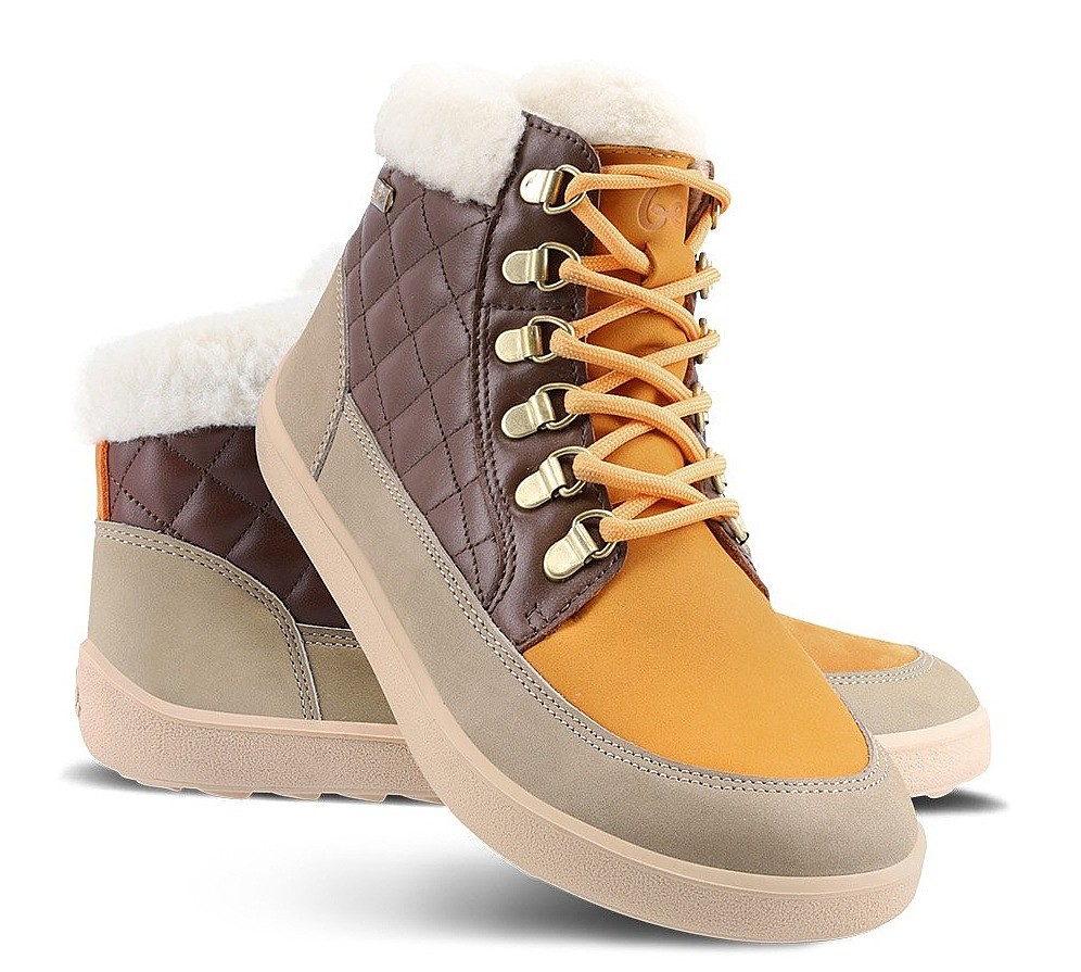 обувь Be Lenka Olivia - Taupe/Dark Brown & Orange - women´s