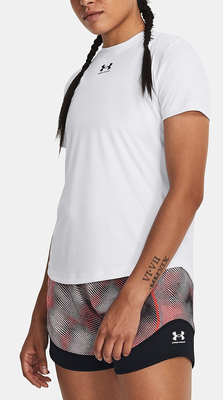 T-shirt Under Armour Challenger Pro Training - White/Black