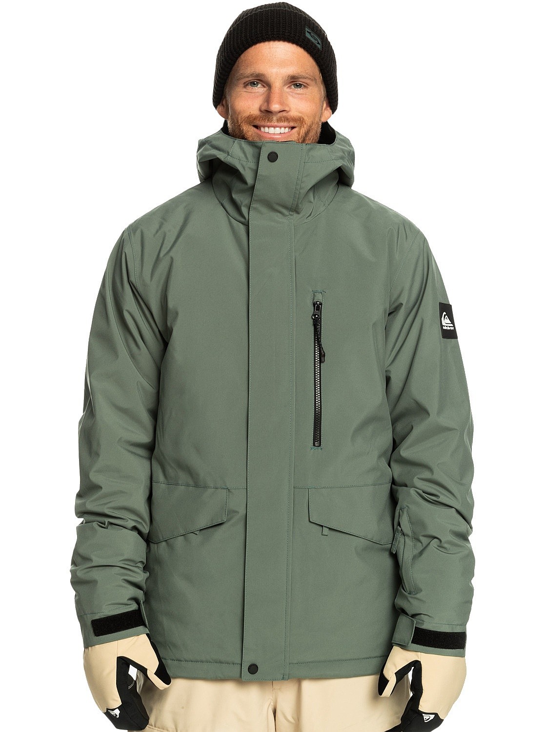 veste Quiksilver Mission Solid - GNB0/Laurel Wreath - men´s