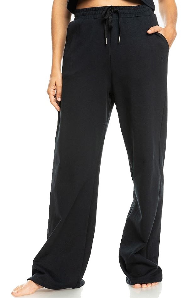 spodnie dresowe Roxy Ess Energy Wide Legs - KVJ0/Anthracite