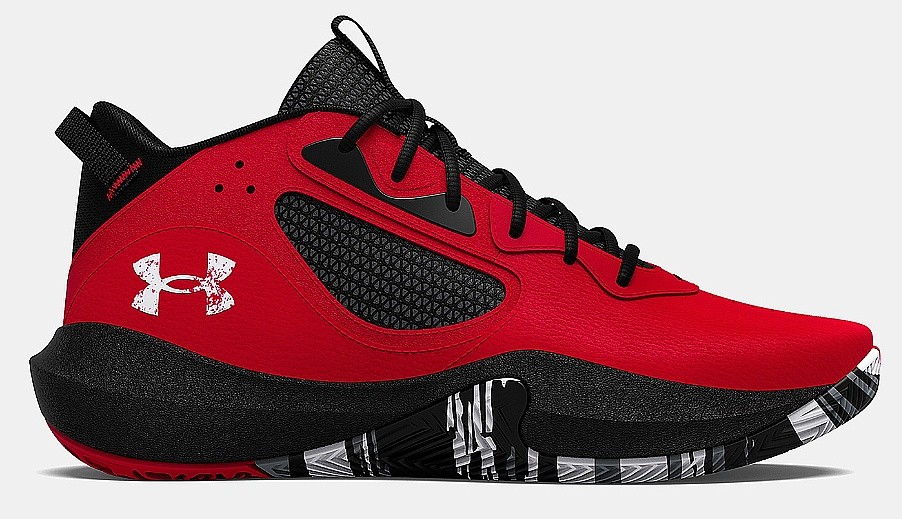 zapatos Under Armour Lockdown 6 - Red/Black/White
