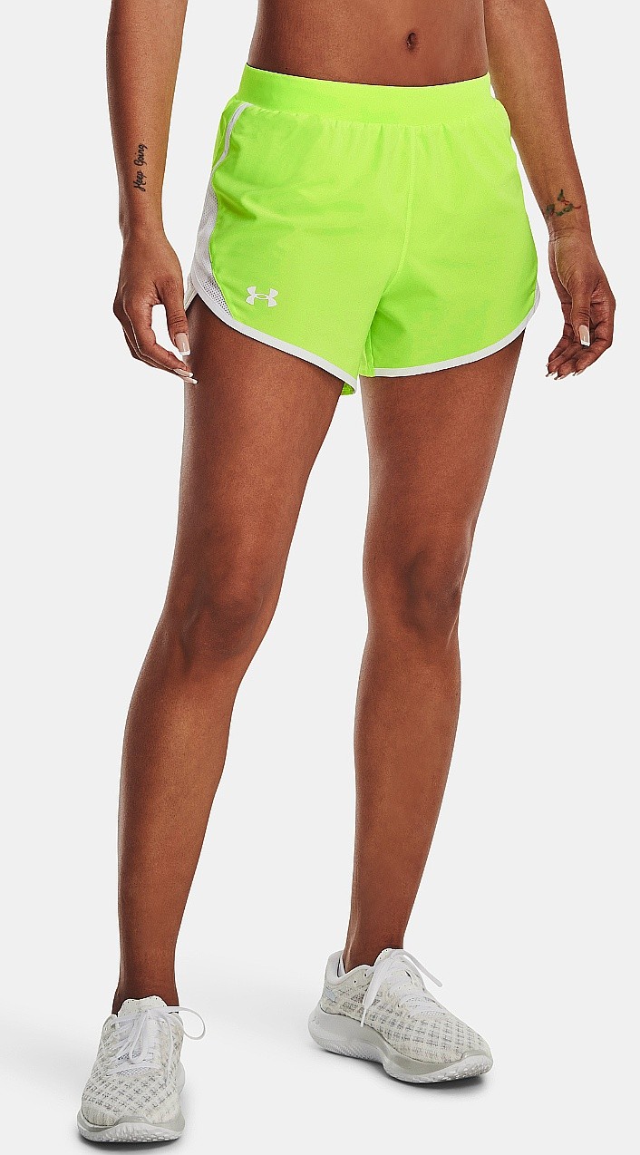 Shorts Under Armour Fly By 2.0 - Lime Surge - women´s