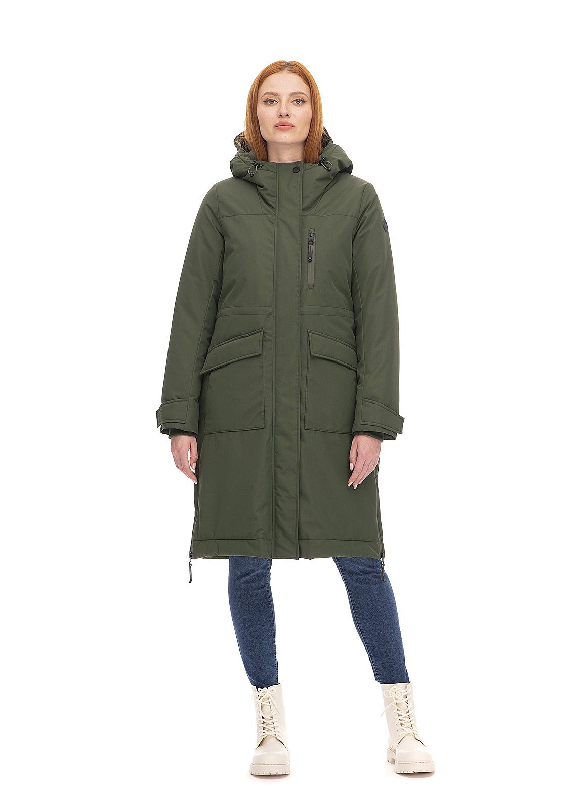 пальто Ragwear Refutura - 5031/Olive - women´s