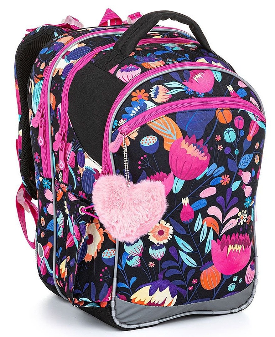 Rucksack Topgal COCO 23038 - G/Black/Pink - girl´s
