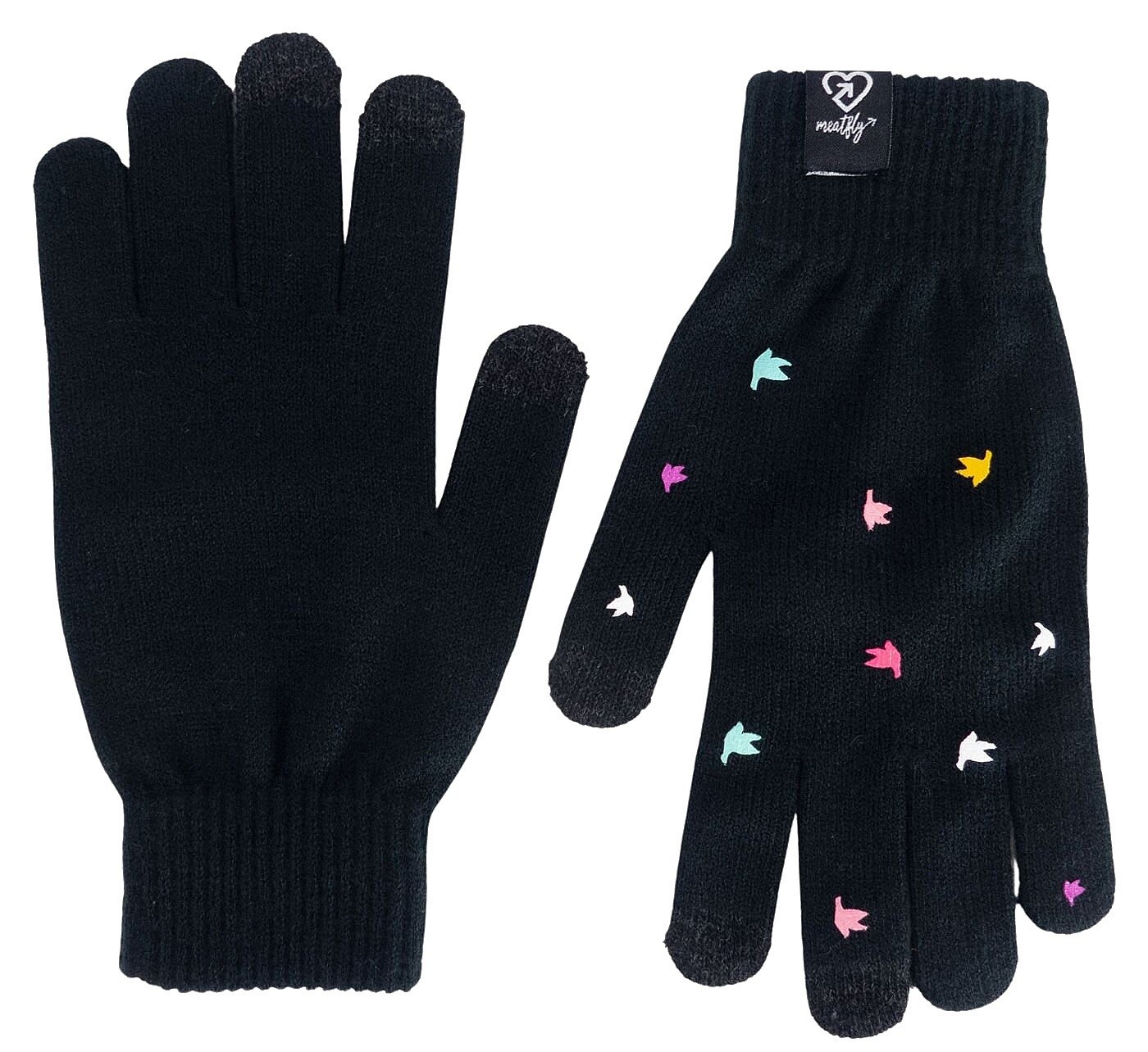 Handschuhe Meatfly Boyd - Birds Color